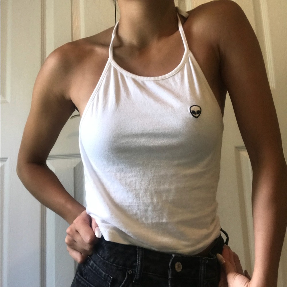 Alien Halter Top